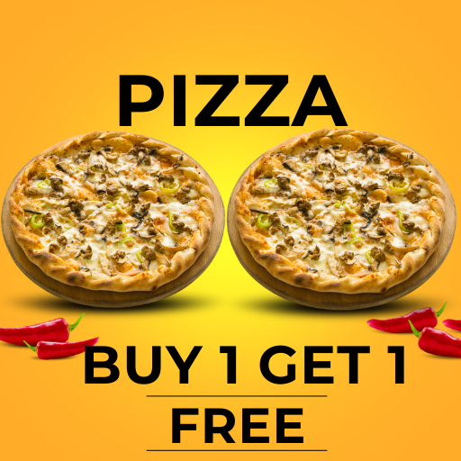 Buy 1 Large Pizza & Get 1 Large Pizza Free